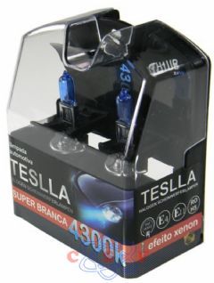 Lâmpada Automotiva Techone Super Branca H3 12V 55W Ultra White Kit duas peças