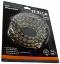 Mangueira Led Teslla TLM04 Azul 24Volts 24Cm 24 Leds