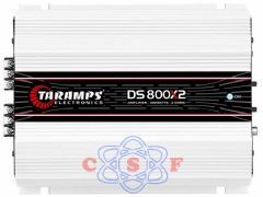 Mdulo Amplificador de Potncia Taramp's DS800 X2 800W RMS 2 Canais 400 Watts 2 Ohm