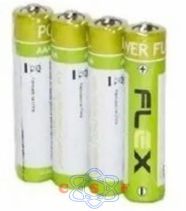 Pilha Palito Flex AAA Comum FX-3AZ Blister 4 pilhas