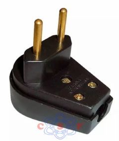 Pino de Força Macho Prensa Cabo 20 Ampêres 2 Pinos