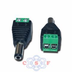 Plug P4 2,1X5,5 com Borne Parafuso