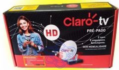 Receptor Claro HD Tv Pr Pago Visiontec (sem Mensalidade) com a Habilitao no CPF do Cliente