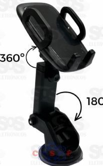 Suporte Veicular para Celular e GPS Articulvel com Ventosa CRS-1261