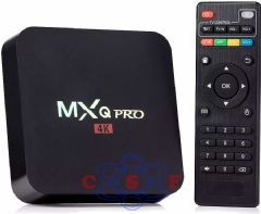 TV Box MXQ 5G Pro 4k HD Mmoria RAM 4G Capacidade de Armazenamento 64G com HDMI/USB/Wi-Fi Android 10,1 Bivolt