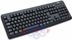 Teclado Padro Slim Preto - Kanup - ABNT2 USB 2.0