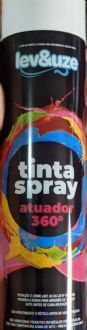 Tinta Spray LEV&USE Cinza Mdio Conteudo 400 ml Peso Liquido 250 Gramas
