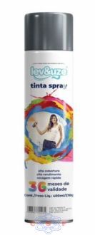 Tinta Spray LEV&USE Metálico Grafite 400 ml Peso Liquido 210 Gramas