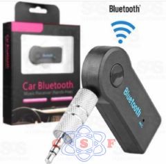 Tranmissor Bluetooth Audio Recarregavél com Microfone Entrada P2 AL A220para Carro Wireless com Conexão Alimentação Usb