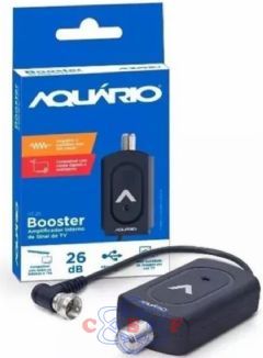 booster Amplificador de Sinal Interno Aquario BT-26 26DB Com Alimentação USB