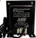 Transformador de Voltagem Auto Trafo AMB ATU 1500 VA entra 127V sai 220V 220V para 127V Classe B