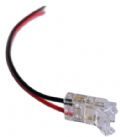 Conector Fita De Led 2 Vias 10mm com Rabicho 10cm