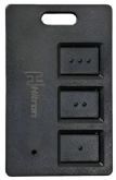 Controle Remoto Transmissor Hiltron 3 Botes Preto Cod Learning Porto PPA Garen Rgc Intelbras etc. Frequncia 433,92
