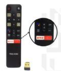 Controle Remoto FBG 9304 Smart Netflix Globoplay Compat�vel Com Tcl Bluetooh
