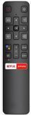 Controle Remoto TV TCL Smart Led 4K com Netflix Globoplay Lelong LE-7410 = SKY 9071