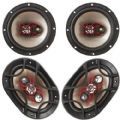 Kit Fcil Bravox Linha 2 Ps 6"50w+2 Ps 6x9"70w Total 240W Rms