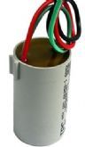 Capacitor para Ventilador 4uF x 8uF 250 VAC 50/60 HZ 3 Fios