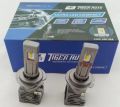 Kit Lampada H7 Ultra Led Compact Tiger Auto 12 Volts 5000 Lumens 6000K 55 Watts ZES Cooler Integrado