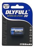 CR123A Bateria de ltio 3V Dlyfull Blister CR=CR17345 1700 Mah