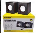Caixa de Som Amplificada B Max BMS205 6 Watts para PC E Celular